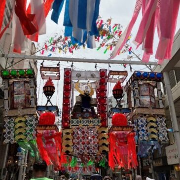 Chinese Students Delight in Shonan Hiratsuka Tanabata Festival!