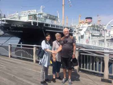 Australian Couple Enjoy Two-Way Communication