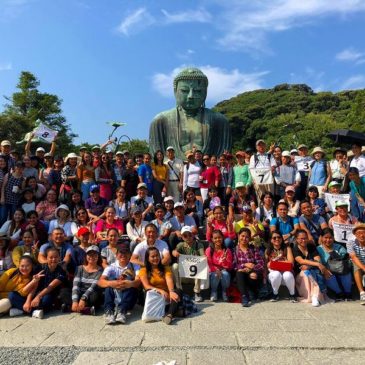 Philippines Care Work Trainees Visit Kamakura