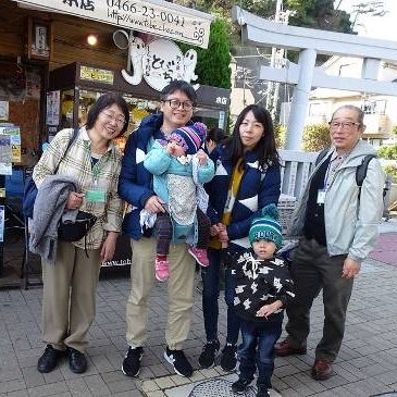 Enjoyable Stamp Rally in Enoshima with family
