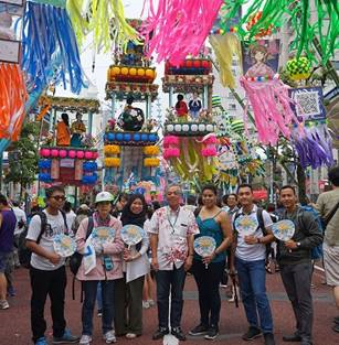 International Trainees Enjoy Star Festival in Hiratsuka