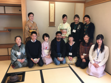 JICA Yokohama Participants Experience Tea Ceremony